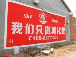 信丰刷墙广告”蕴含了时代命题