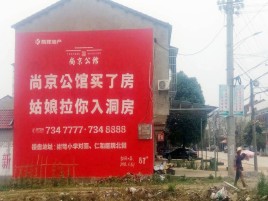 信丰墙体广告在乡镇、农村市场的媒体优势