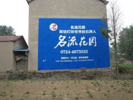 信丰农村墙体广告的长尾效应