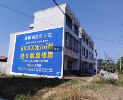 如何策划信丰墙体广告的投放？