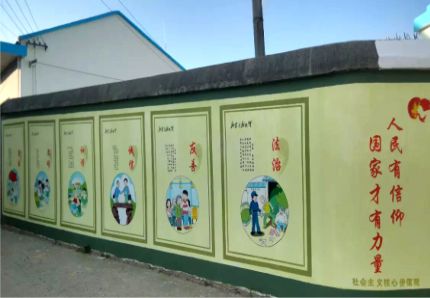 信丰文化墙施工攻略