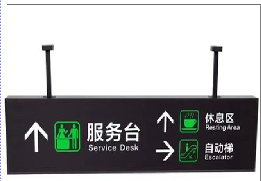 信丰吊牌灯箱制作流程。