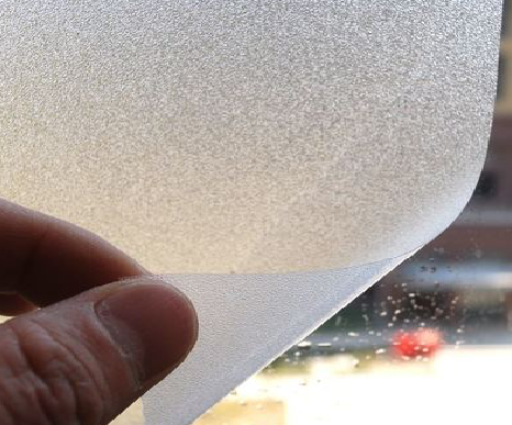 信丰玻璃门外面粘广告用什么材料好？